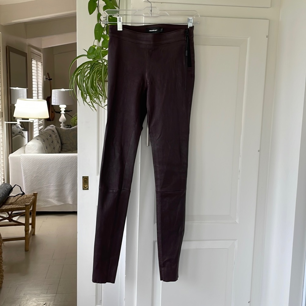 NWT Mackage Lamb Skin Legging size 2